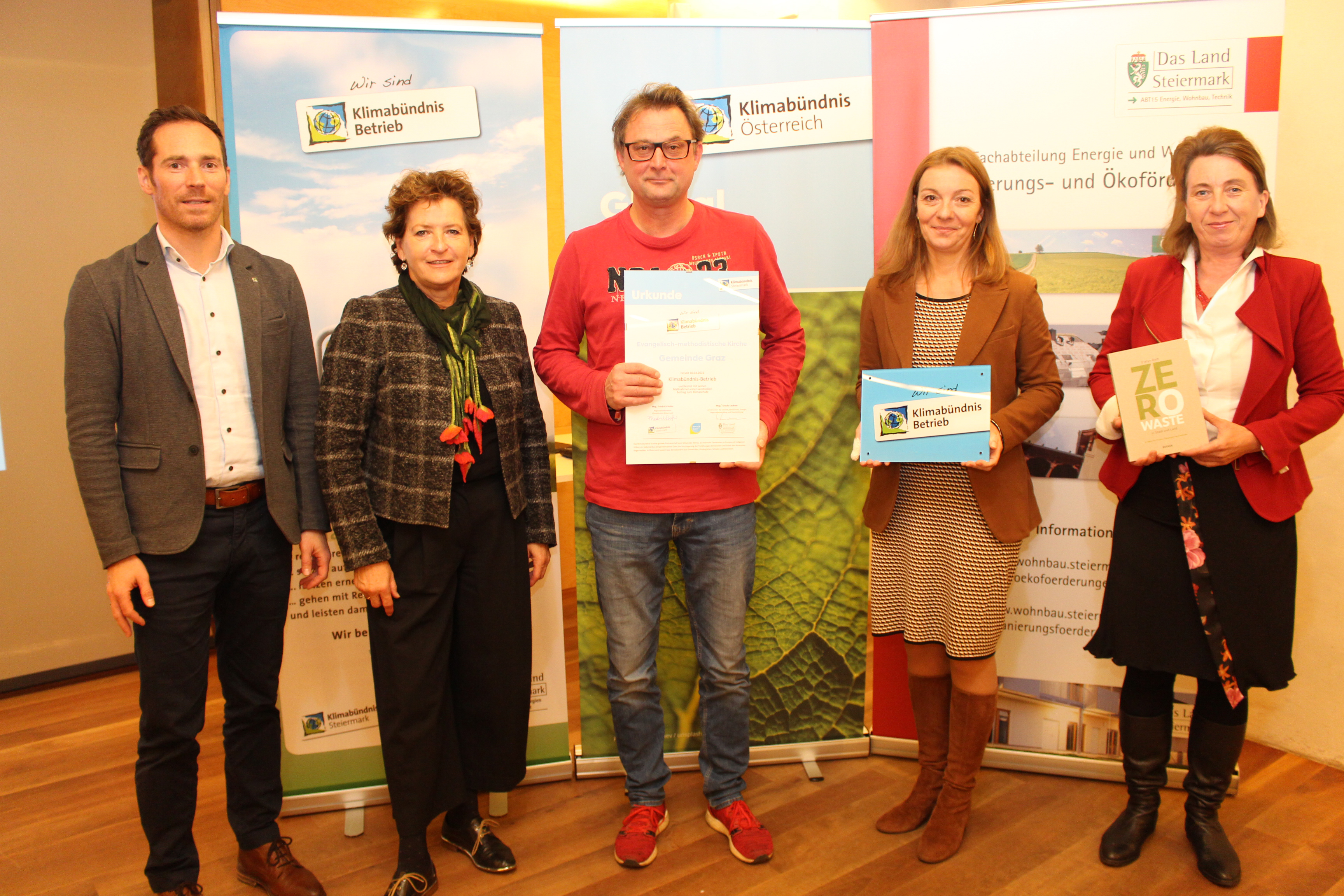 Aufnahmefeier Klimabündnis