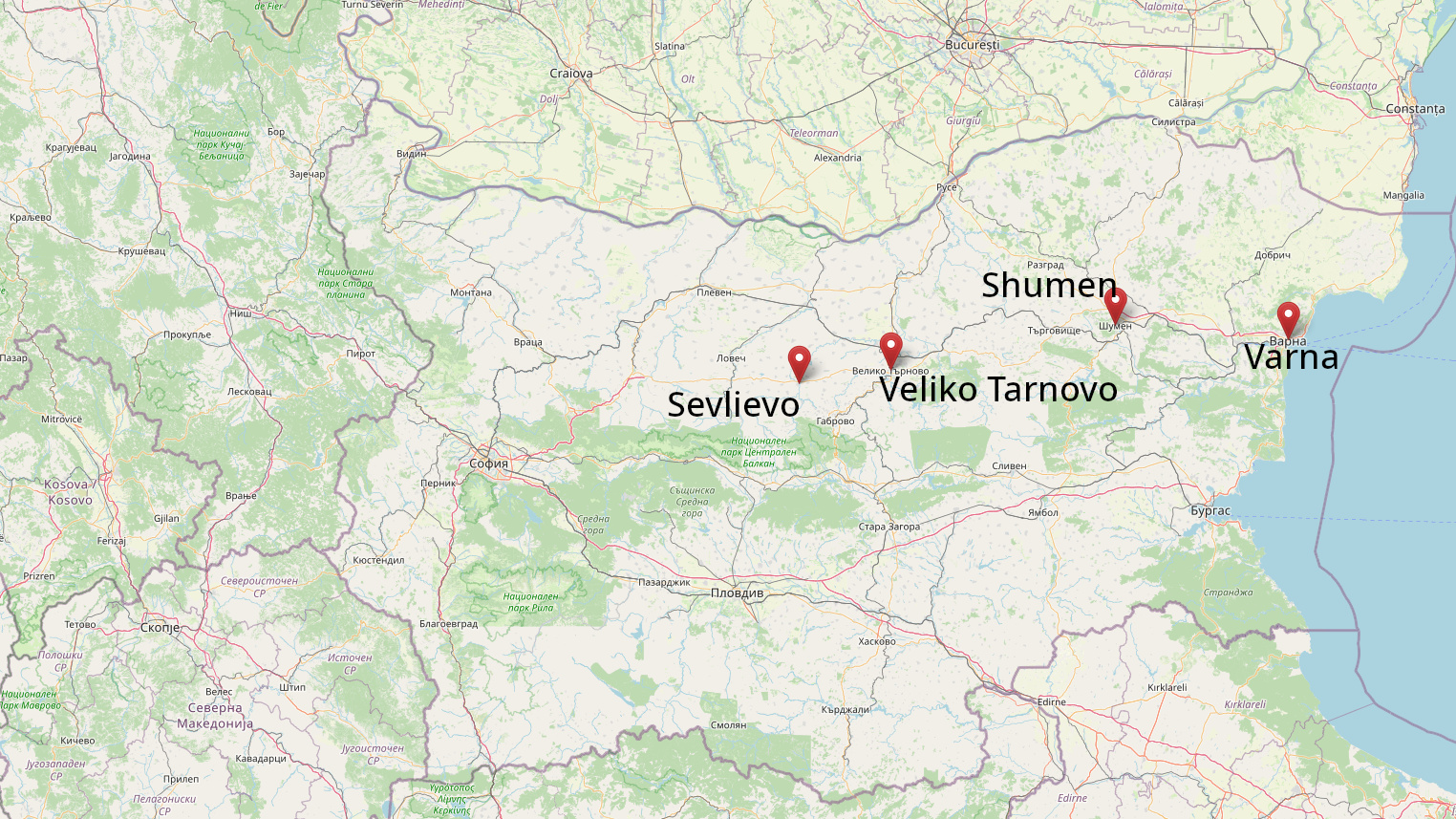 Aufnahme von ukrainischen Flüchtlingen in den Metodistengemeinden Sevlievo, Shumen, Varna und Veliko Tarnovo.
