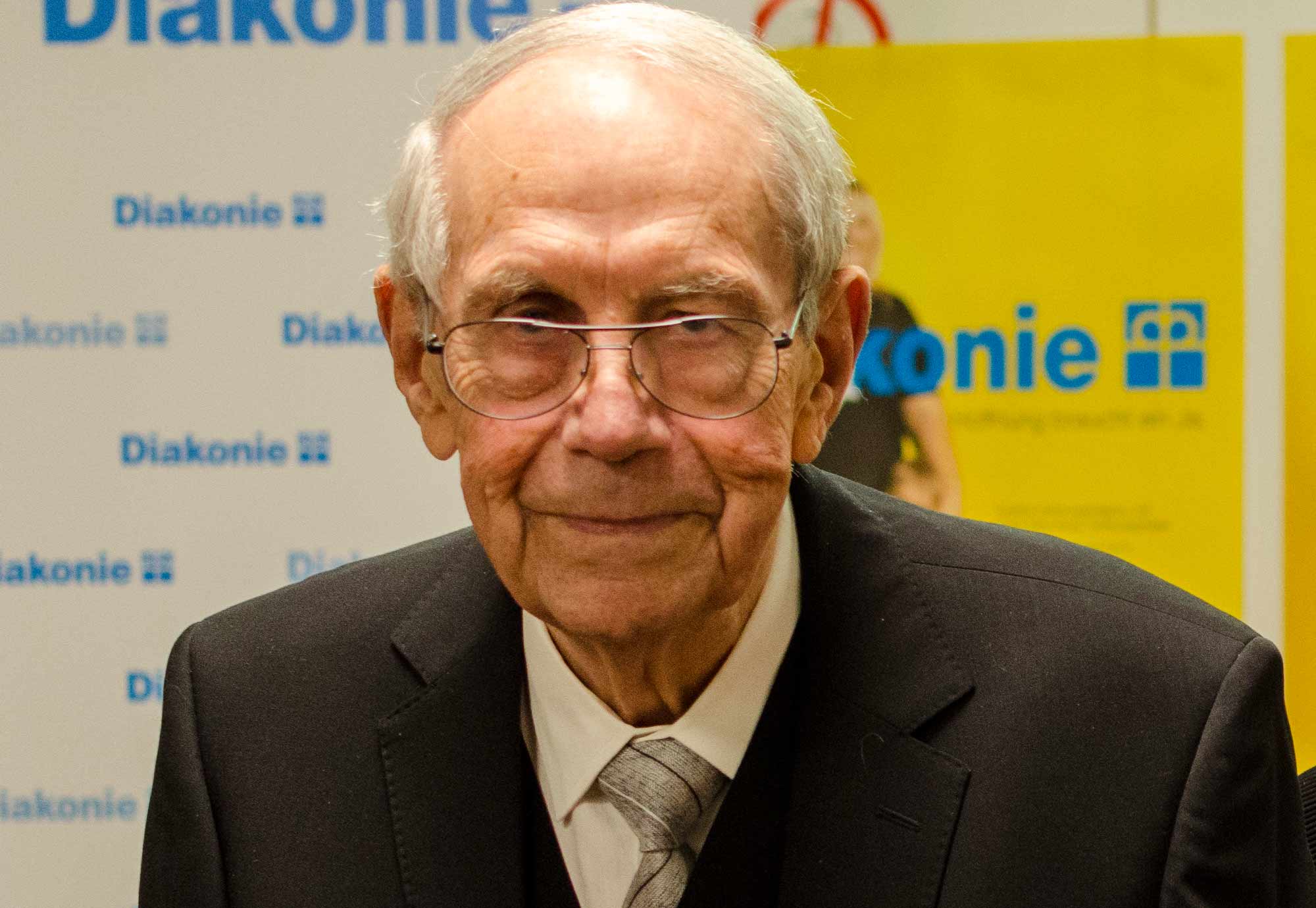 Abschied von Ernst Gläser Ernst Gläser (c) epdUschmann