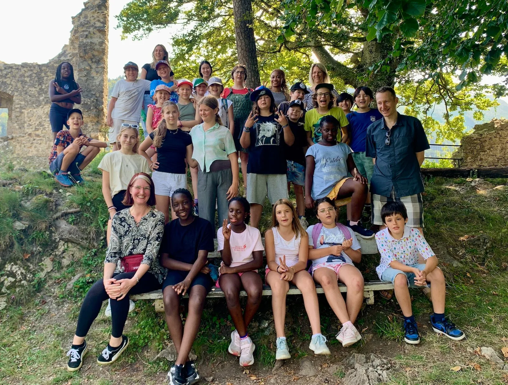 Kinderwoche 2025 - Bericht aus Losenstein Gruppenfoto