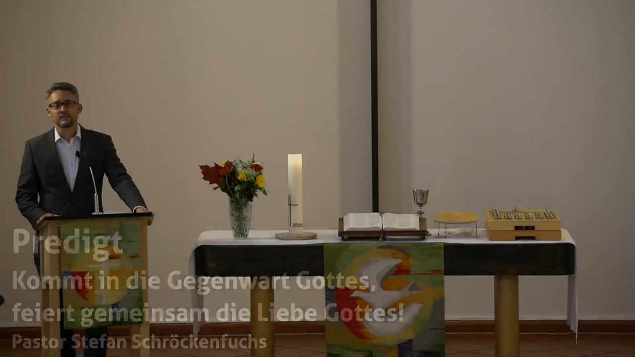 Kommt in die Gegenwart Gottes