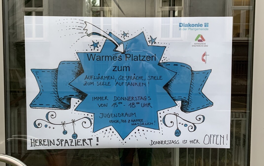 Warmes Platzerl zum Ersten