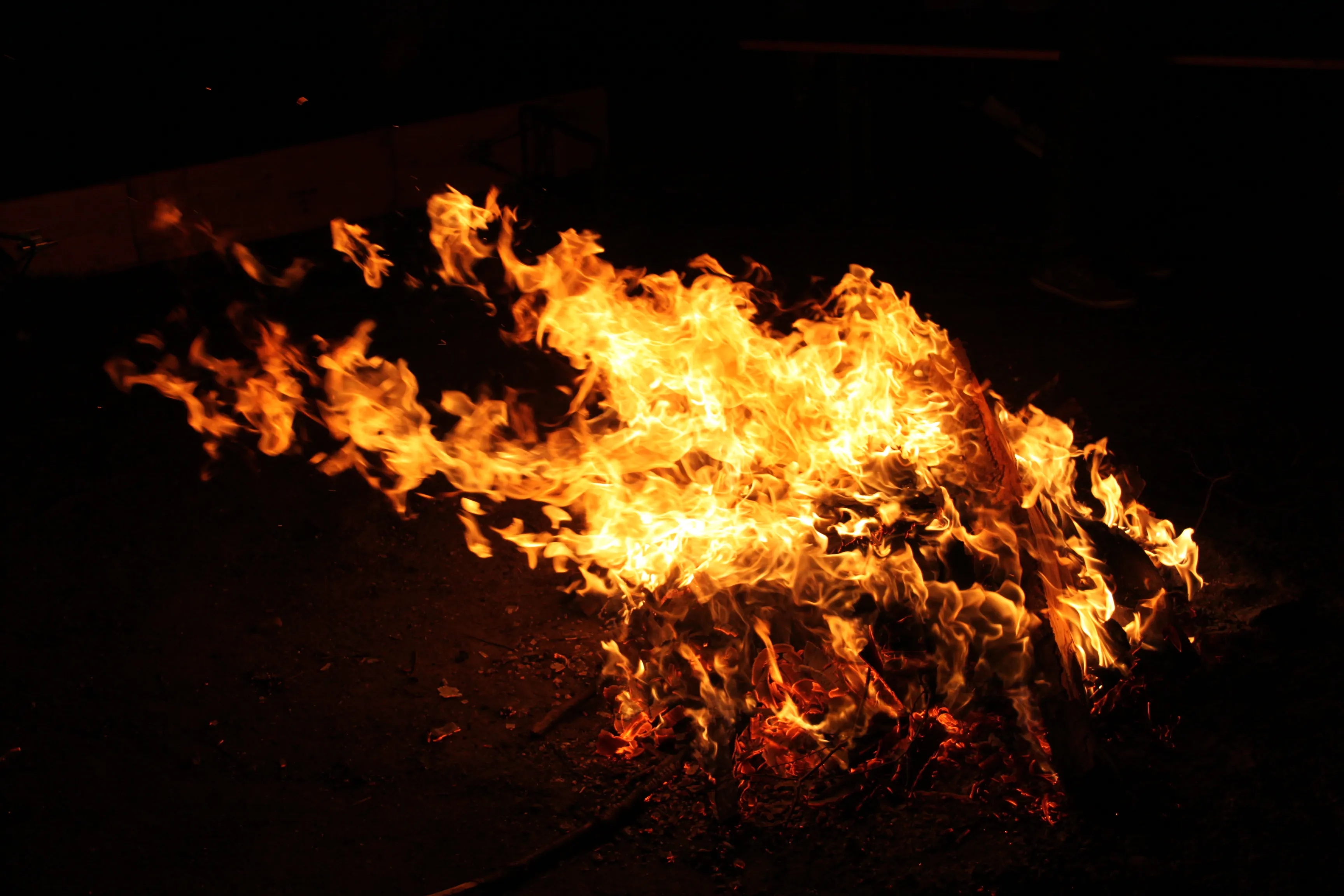Osterfeuer in Wien