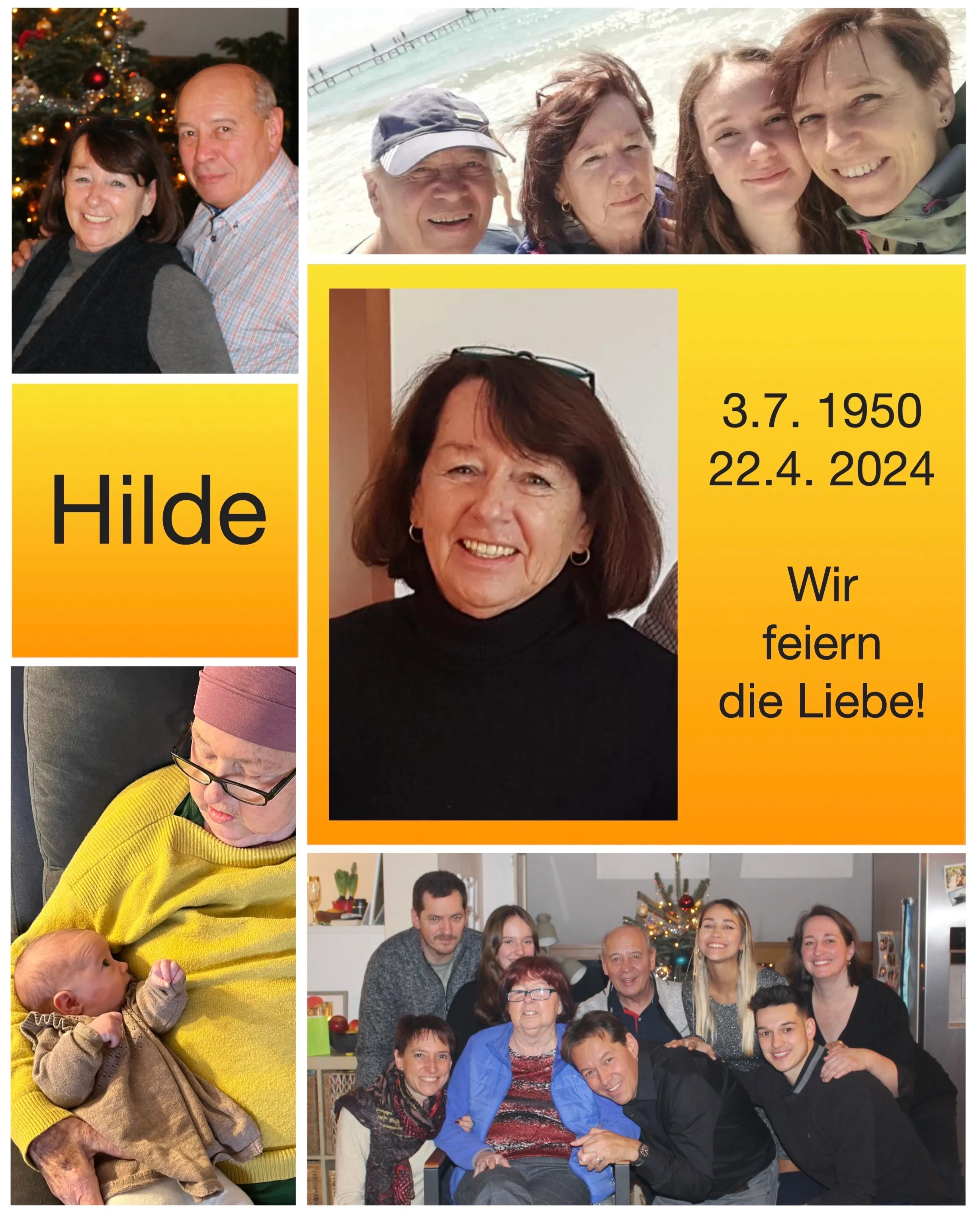 Fest des Lebens für Hilde