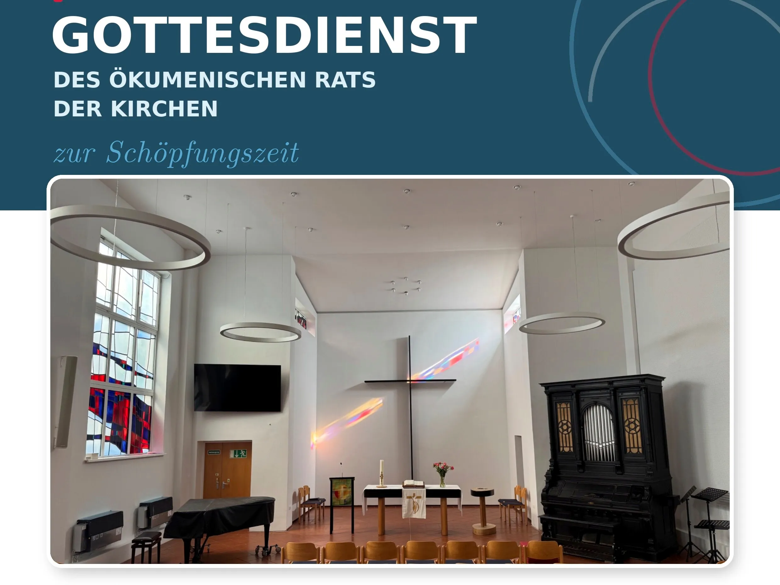 Ökumenischer Gottesdienst des ÖRKÖ aus der EmK in Wien-Fünfhaus