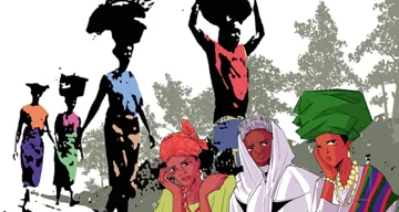 Bild der Künstlerin Gift Amarachi Ottah für den Weltgebetstag 2026 aus Nigeria