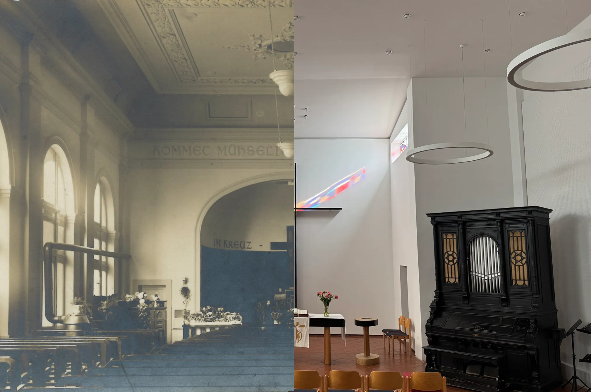 Ein Saal im Wandel der Zeit