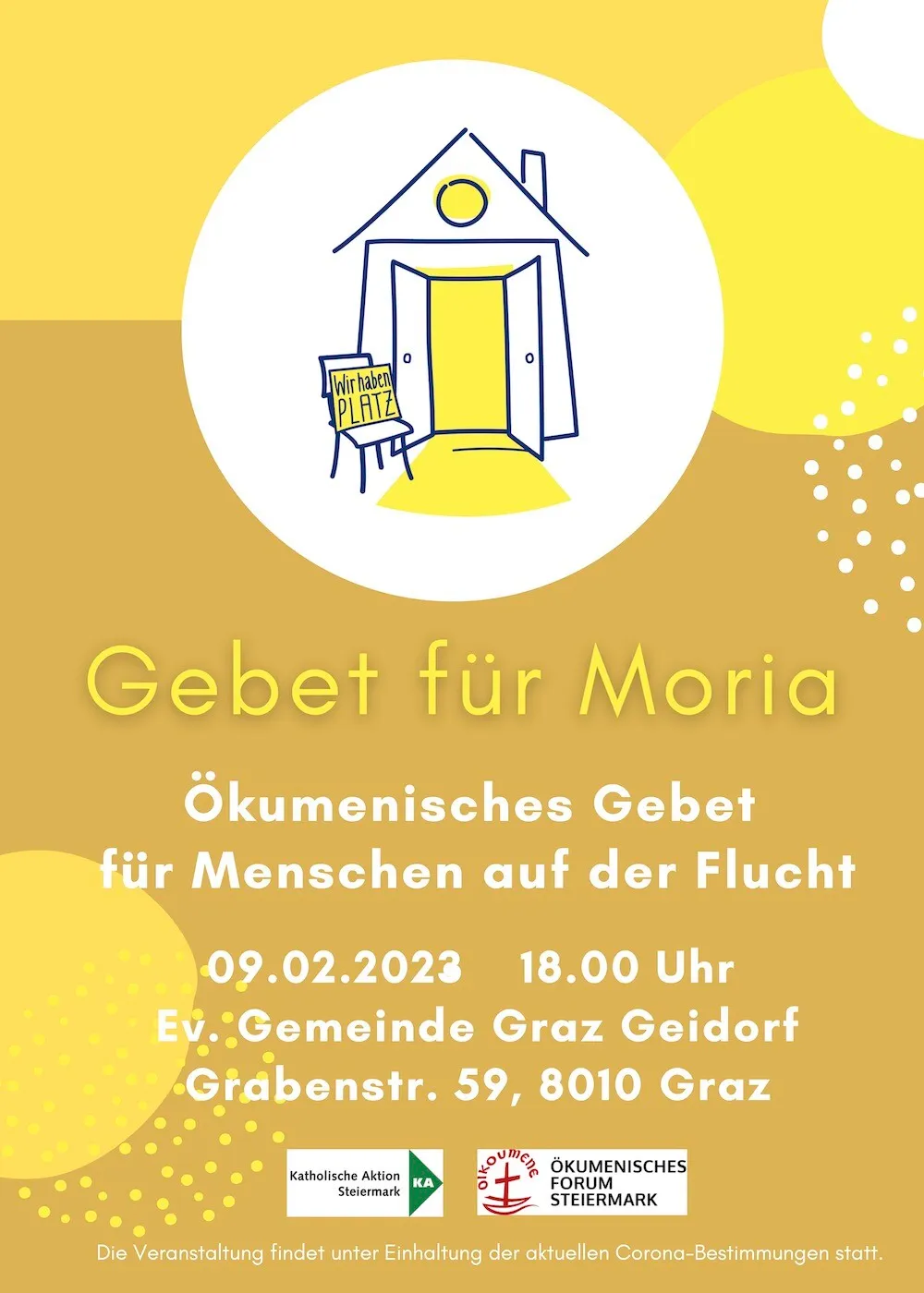 Ökumenisches Gebet für Menschen auf der Flucht