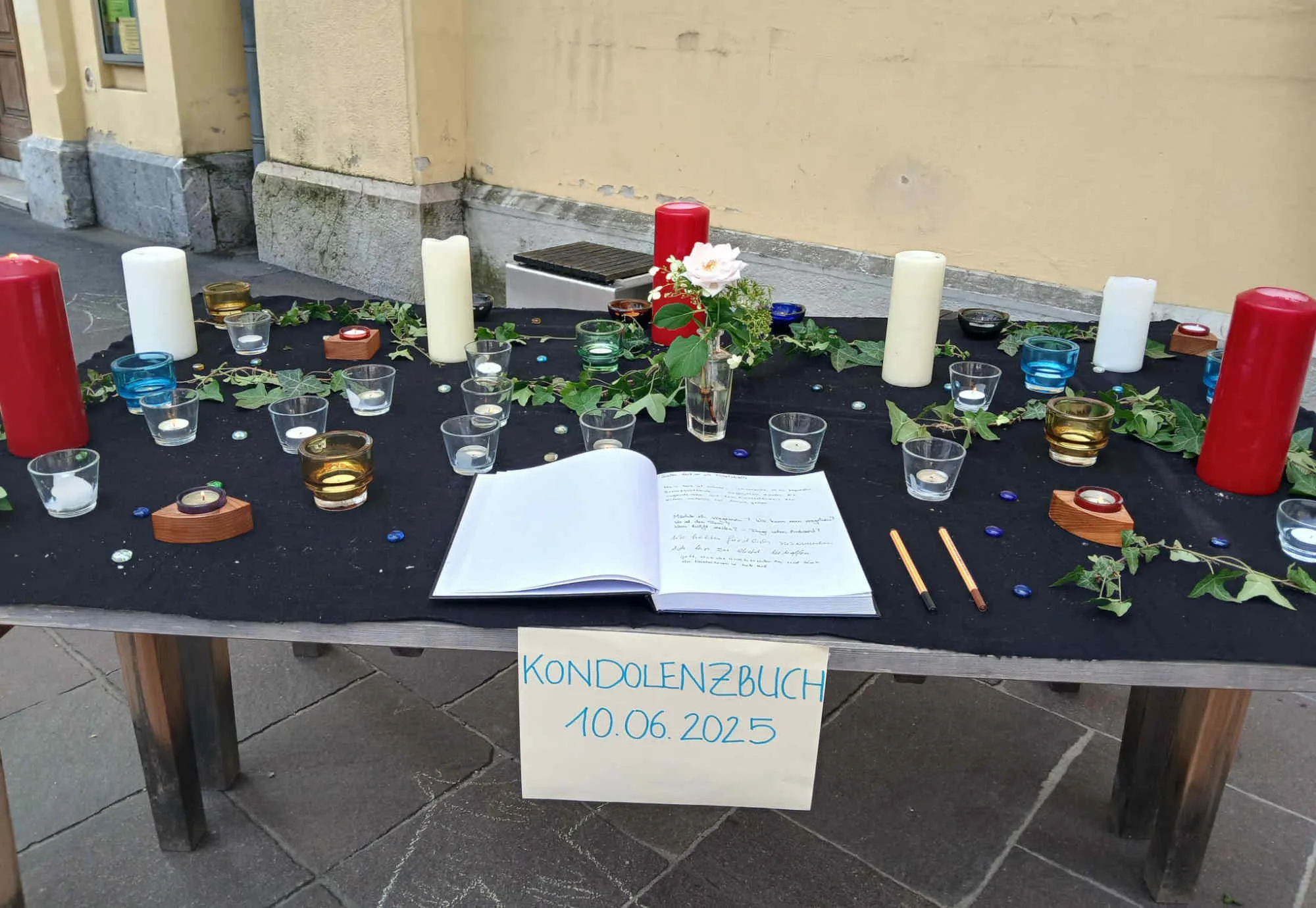 Schreiben von Bischof Zürcher zum Amoklauf