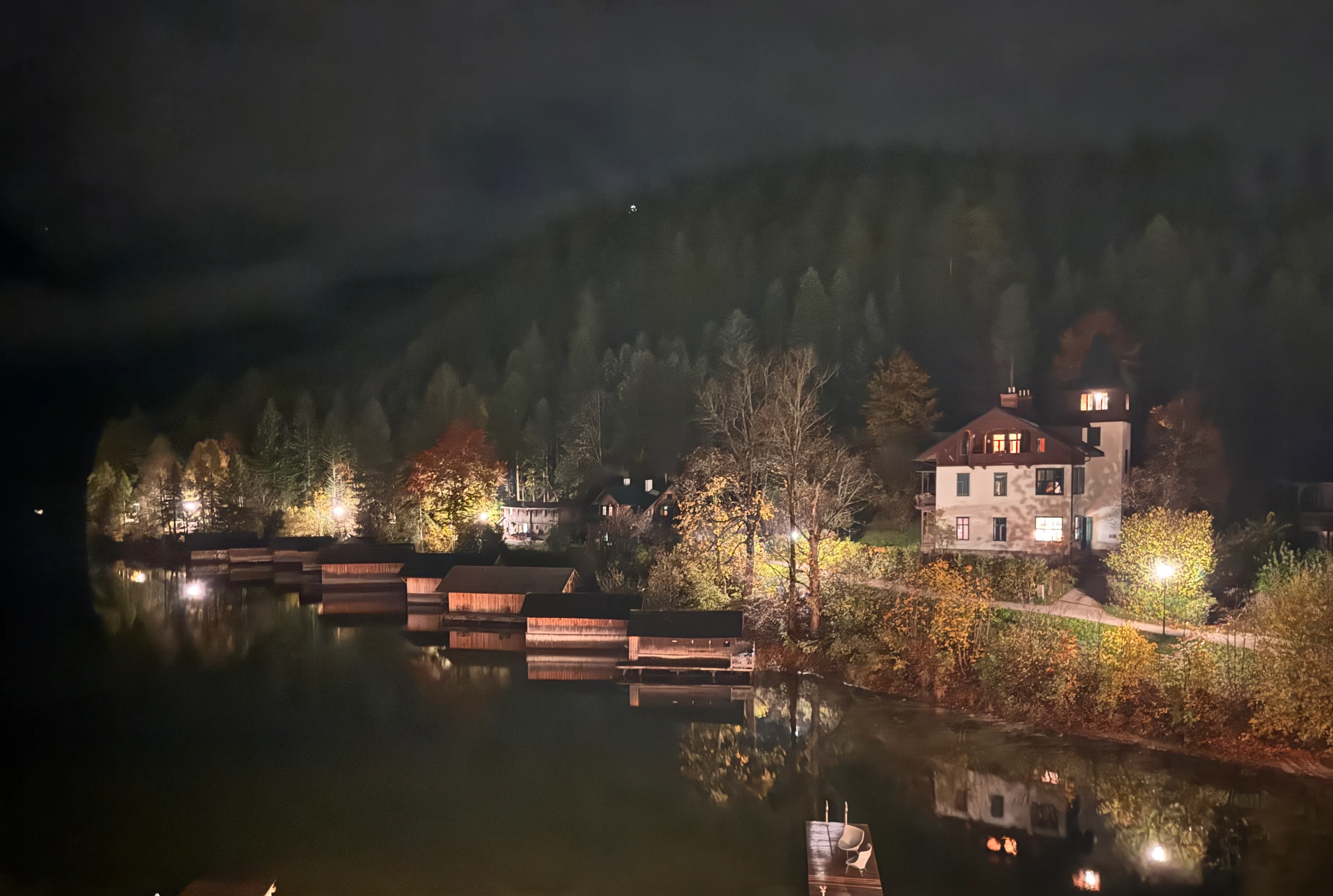 Herbstbild vom Altaussee