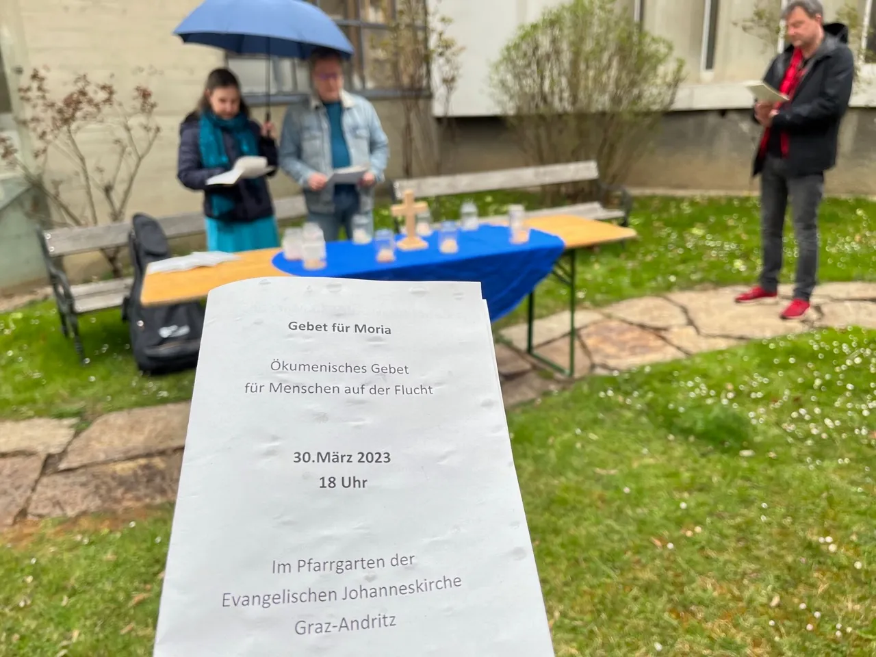 Ökumenisches Gebet für Menschen auf der Flucht