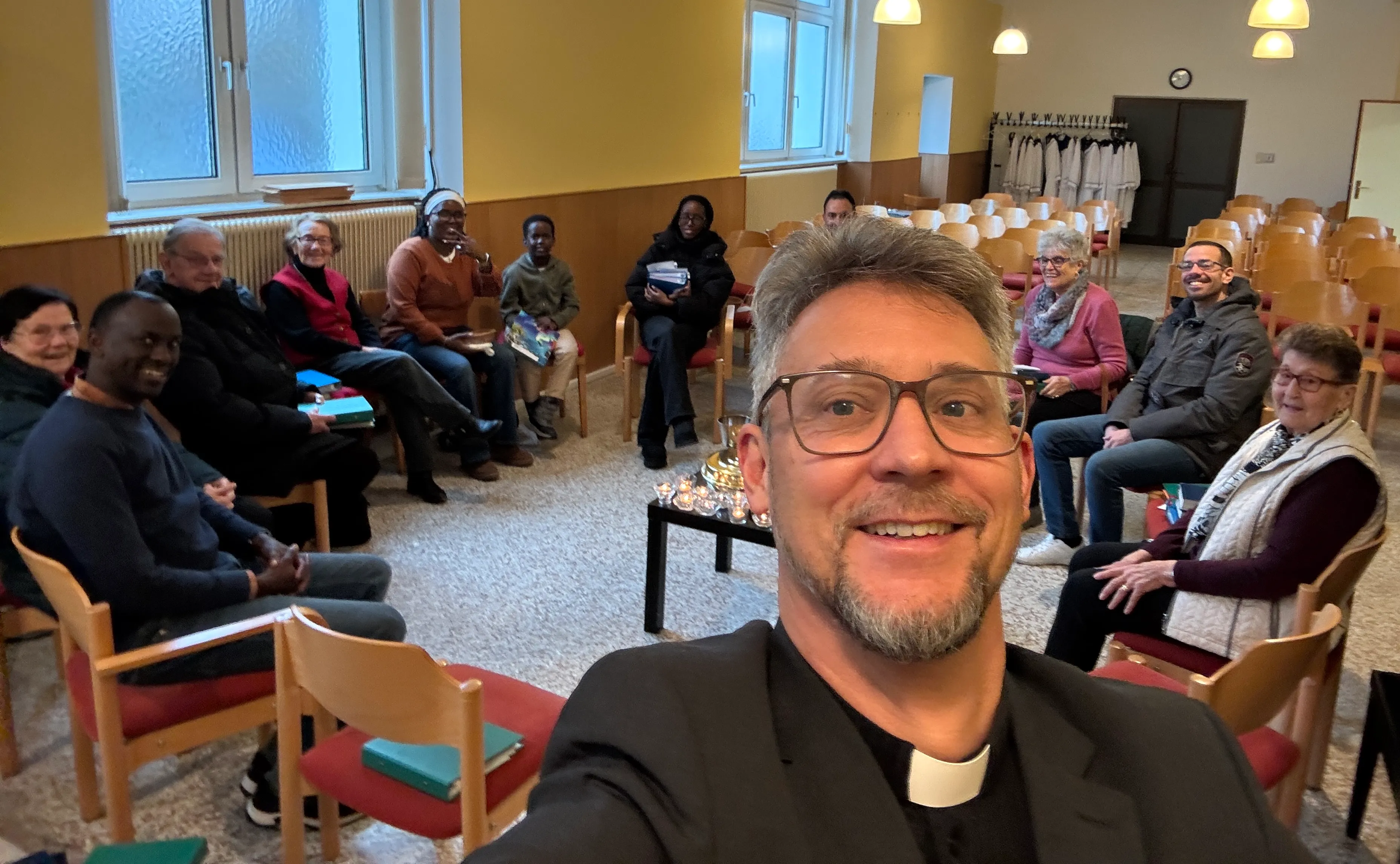 Gottesdienst-Selfie