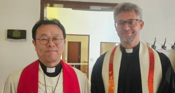 Pastor Back und Pastor Schröckenfuchs